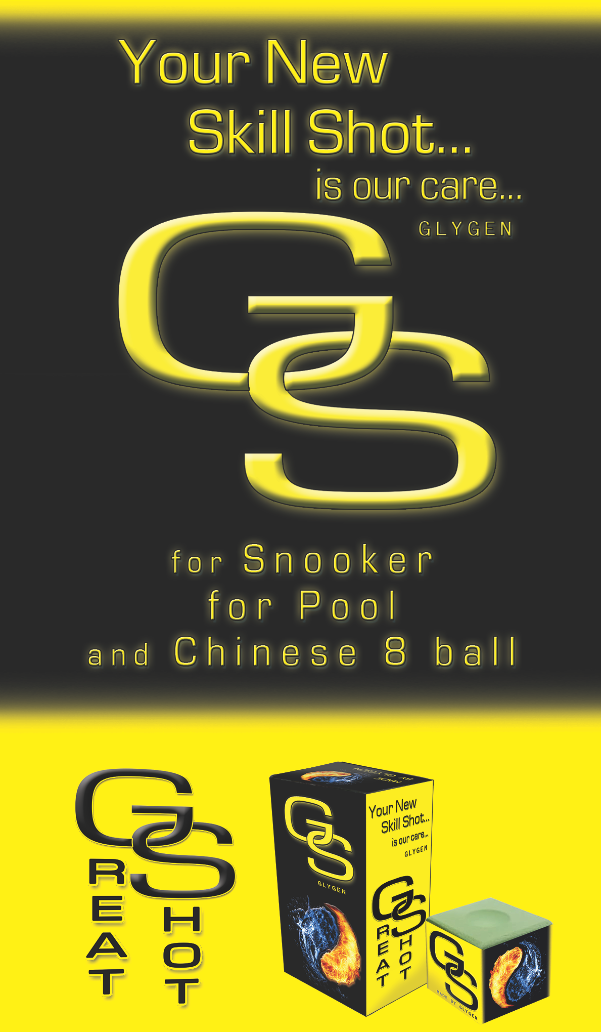 Great Shot(GS) Billiard Chalk